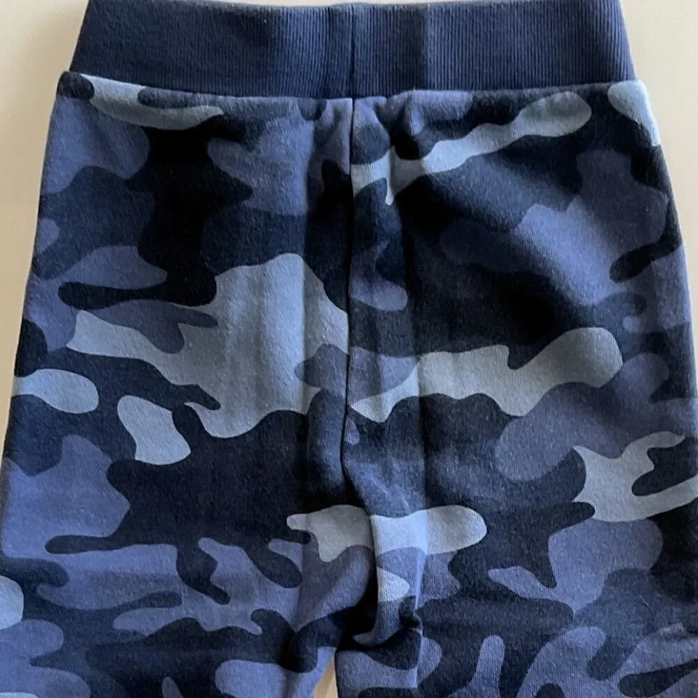 Baby GAP Blue CAMO JOGGERS UNISEX 3 Toddler